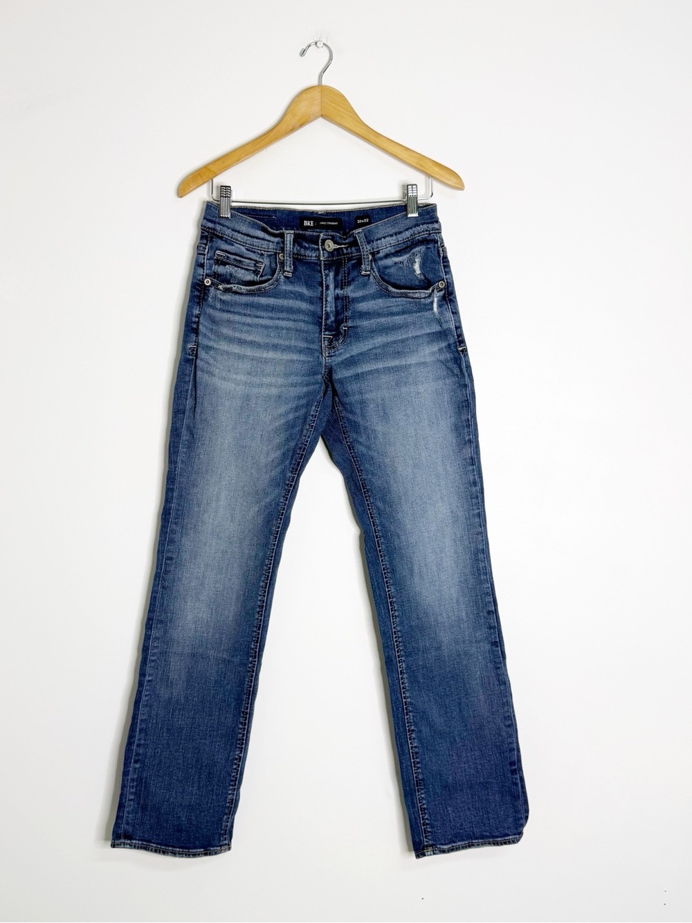BKE Jake Straight Jeans Men’s 29x32 Medium Wash Stretch Denim